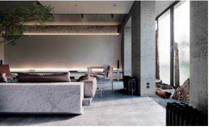 工業(yè)風(fēng)裝修風(fēng)格：大理石與混凝土裝飾的暗色系室內(nèi)空間，精致的工業(yè)風(fēng)家居設(shè)計(jì)