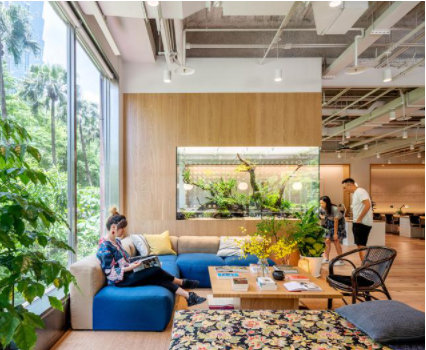 舒適環(huán)境地帶：舒適的辦公室，為家居設計帶來充滿活力的靈感
