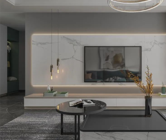 現(xiàn)代客廳裝修設(shè)計(jì)：不同戶型該如何定制電視柜，這么多款式怎么選？