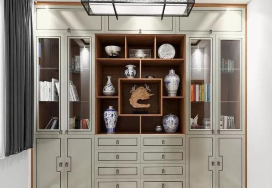 書柜設計圖，是裝高級還是真低調？