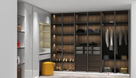 開放式衣柜設(shè)計，開放式衣帽柜如何防塵？