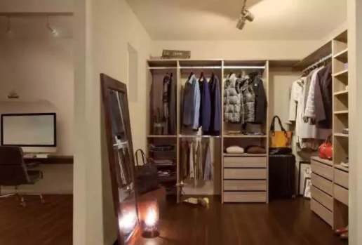 時尚衣帽間裝修：不同面積的衣帽間，怎么布局才算合理？