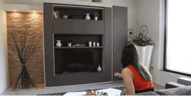 全屋定制家具加盟：一堵墻秒變出全屋家具，小戶型看了會流淚！