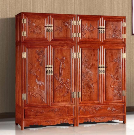 新中式家具定制：紅木頂箱柜，體驗(yàn)古風(fēng)古韻的中式家具大器！
