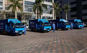 家具物流配送團(tuán)隊(duì)車(chē)輛